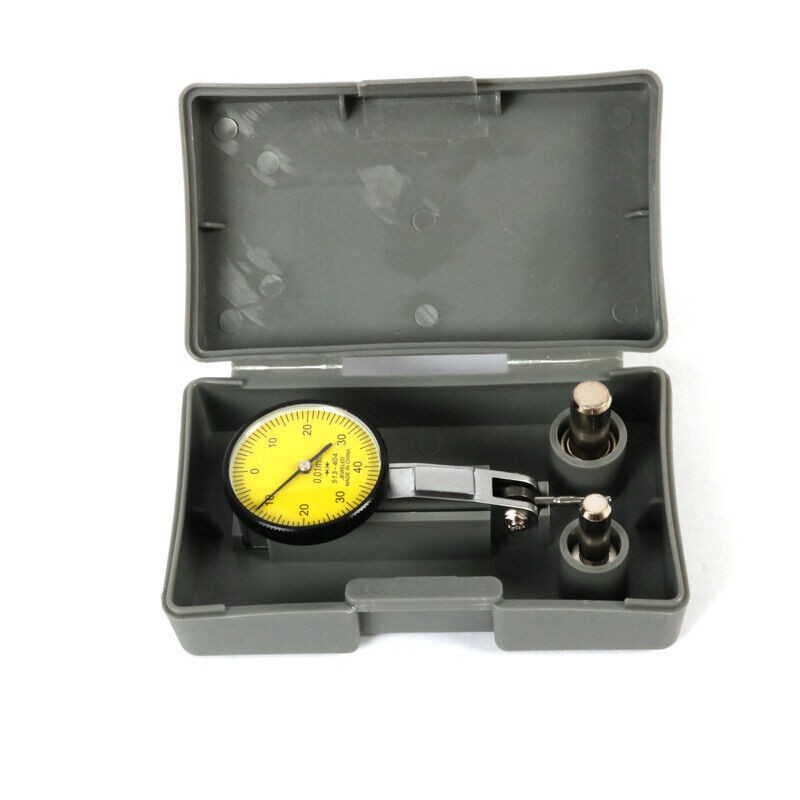 0-0.8mm Precision Waterproof Dial Test Lever Indicator Gauge Scale Meter Tool C#