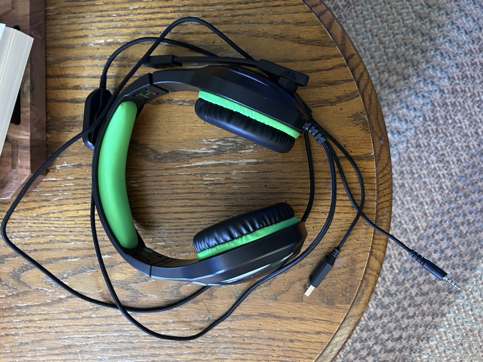 Turtle Beach Recon 70 Wired Over-Ear Gaming Headset Boom Mic USB Black/Green