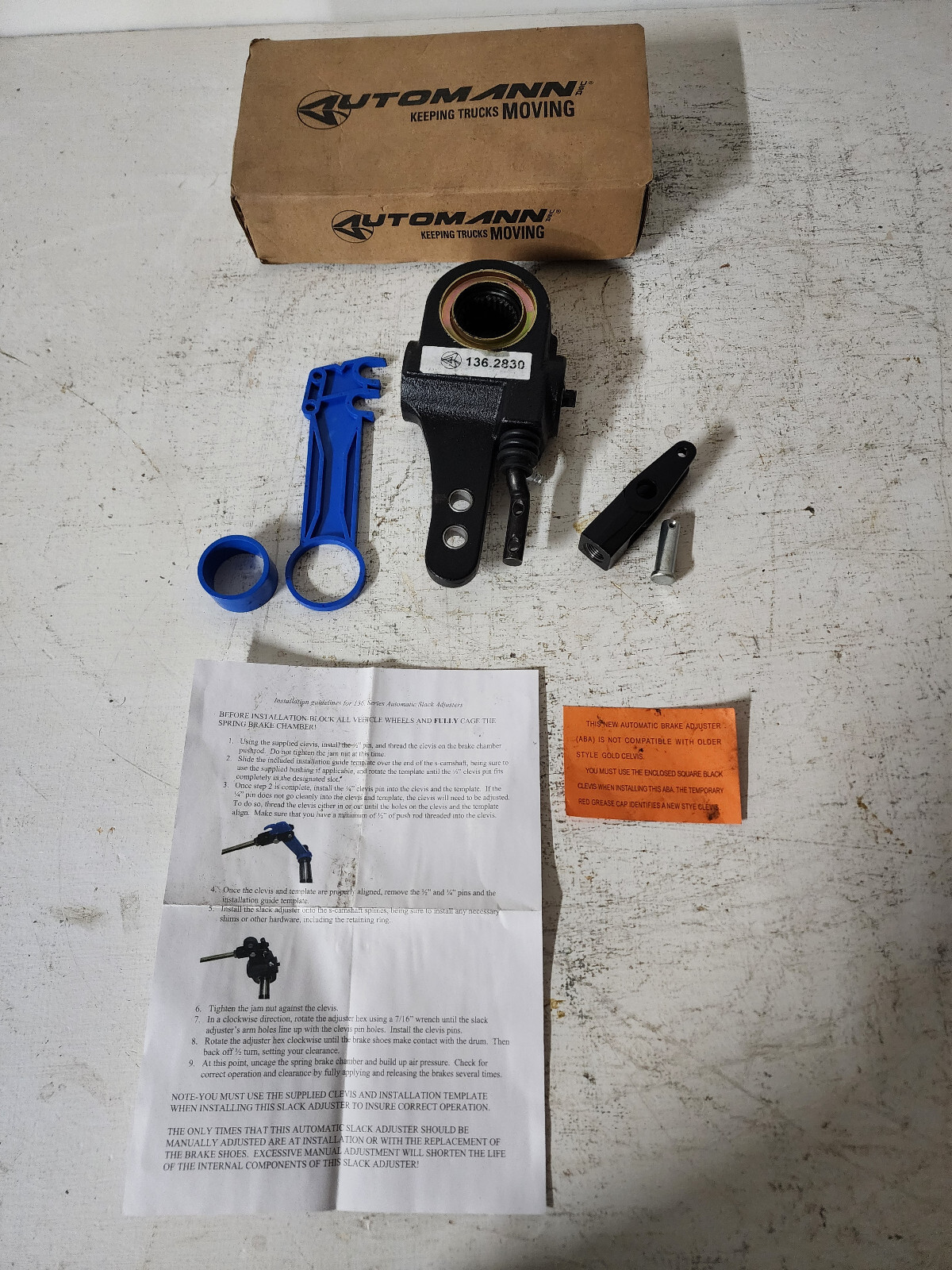 Automann 136.2830 Slack Adjuster 5"-6" Crewson Type