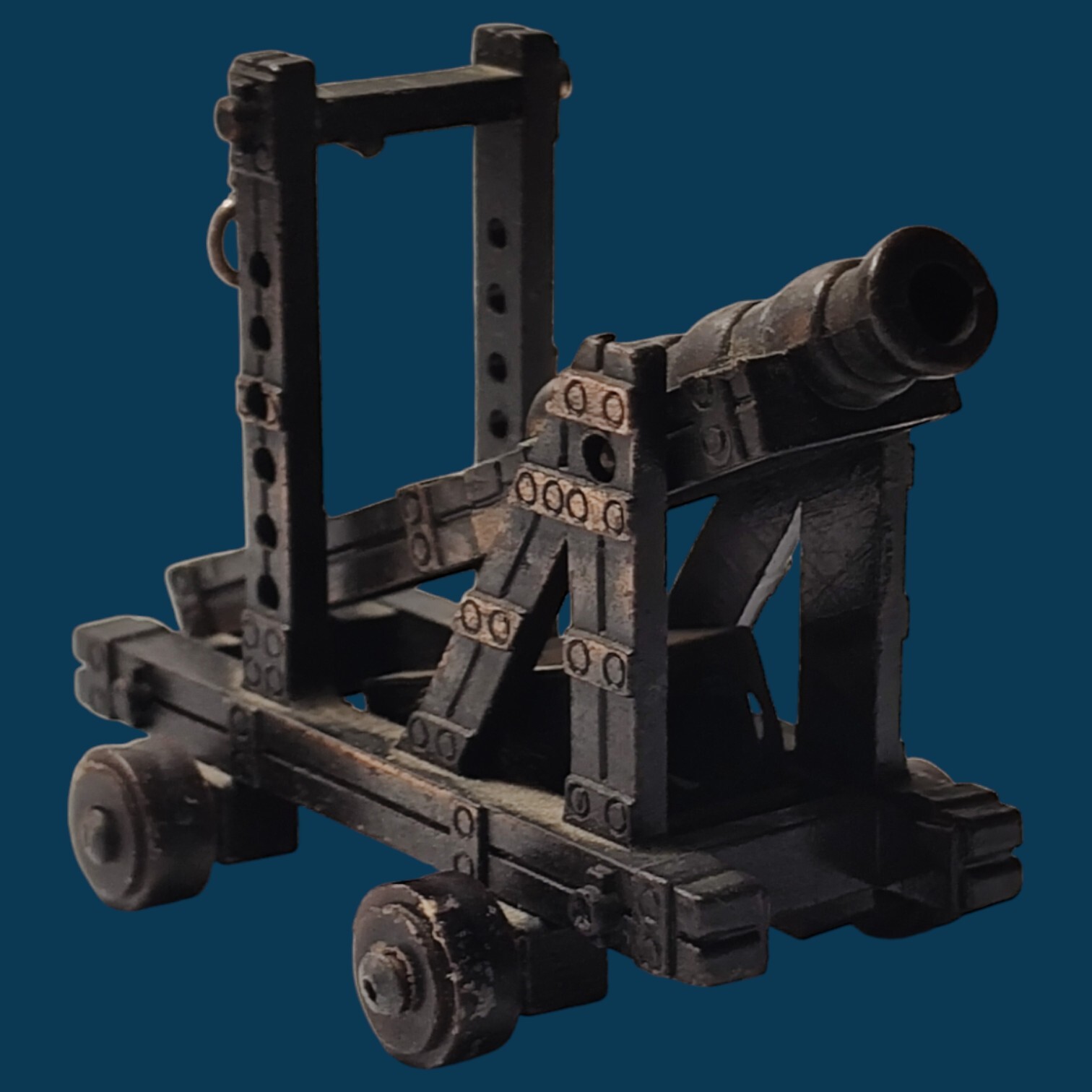 Medieval Style Cannon Die Cast Metal Collectible Pencil Sharpener