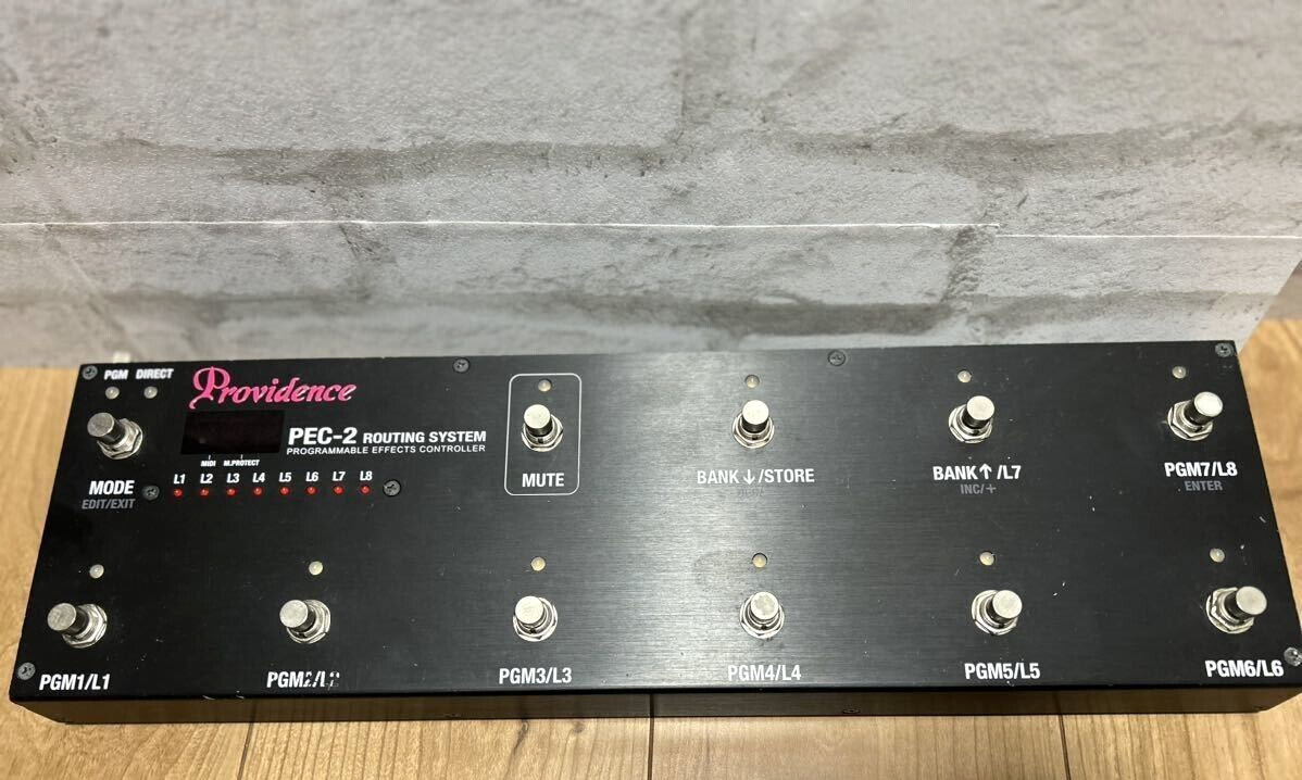 Providence PEC-2 Programmable Effects Controller Premium Switching System