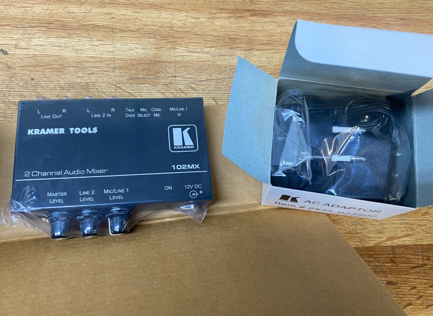 Kramer Electronics 102MX - 2 Channel Stereo Audio Mixer