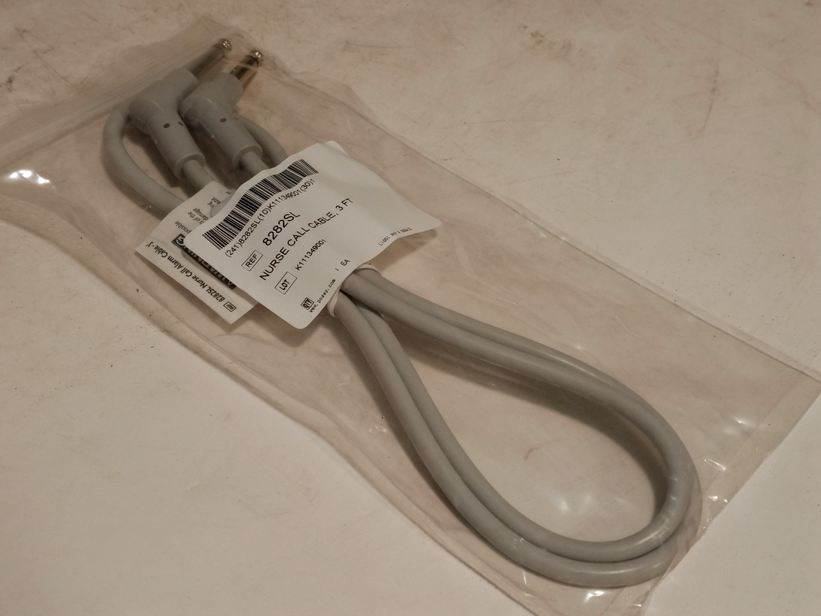 Posey Company 8282SL Medical Hospital Patient Nurse Call Alarm Cable, 3 Feet