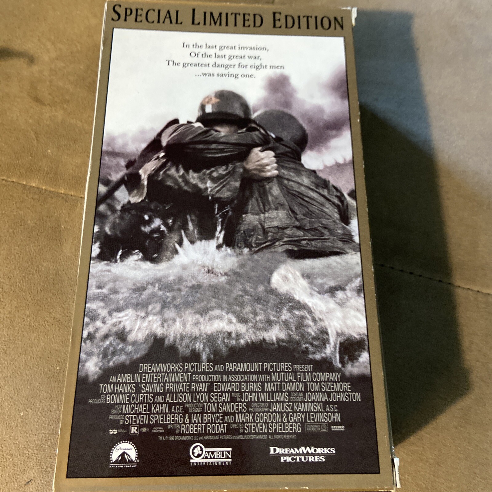 Saving Private Ryan (VHS, 2000, 2-Tape Set, Special Limited Edition)