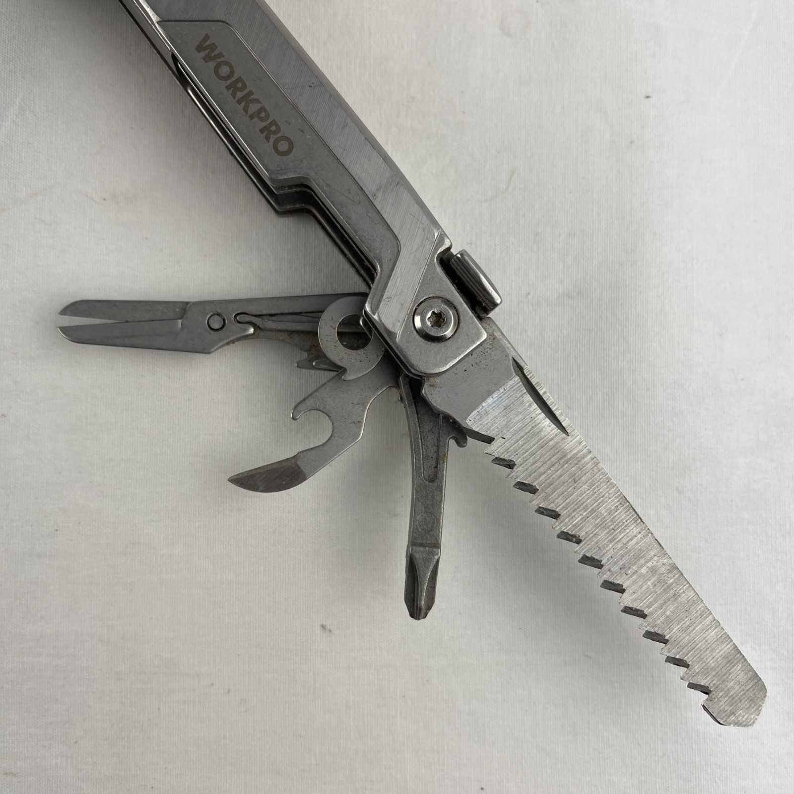 WORKPRO Stainless Steel Multi Tool Plier EDC Multitool with Pocket Knife