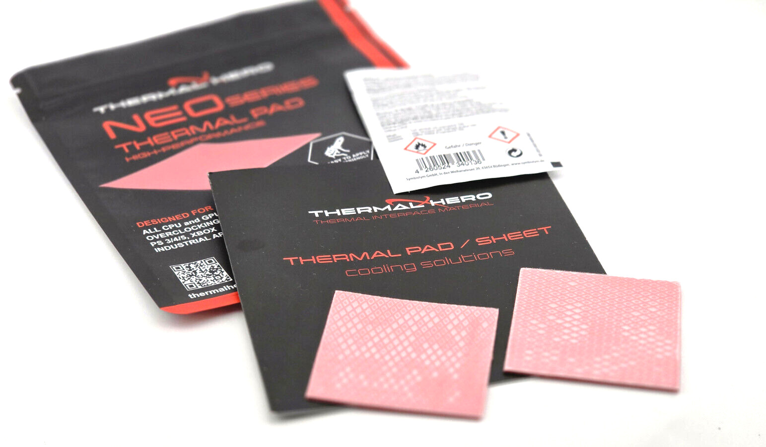 Thermal Hero Neo Thermal Pad | 50x50x1.0mm | GPU RAM | for PS4/5 Xbox® /2pcs
