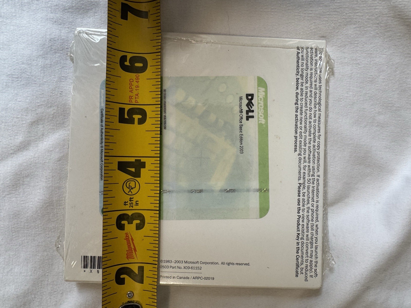 Microsoft Office Basic Edition 2003 with Product Key (Dell OEM) New Sealed
