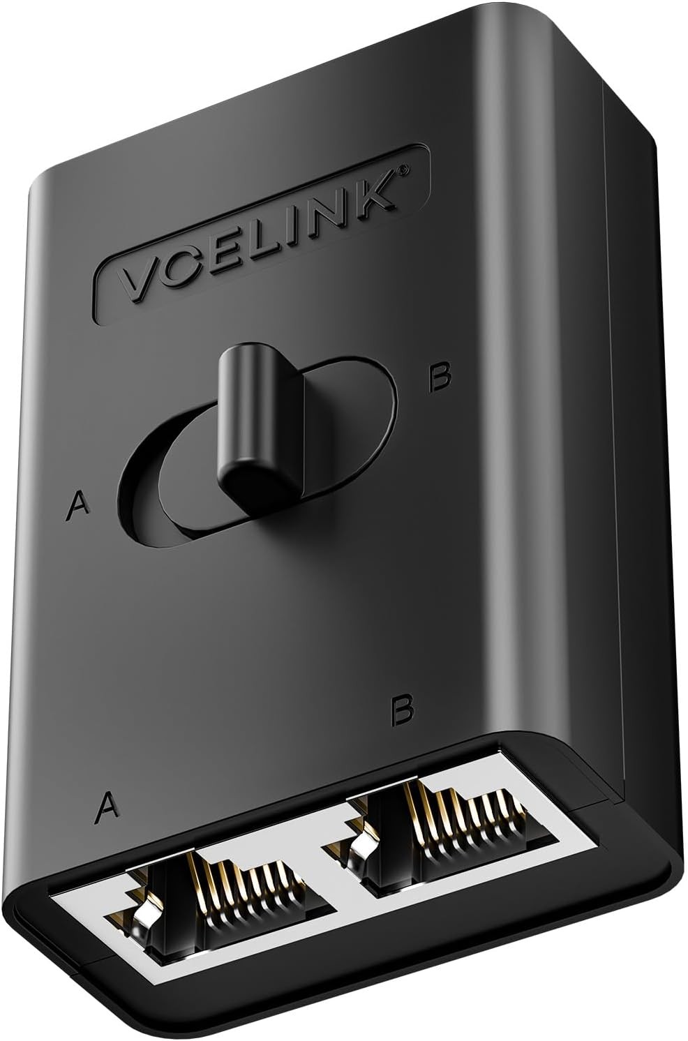 VCELINK RJ45-Netzwerk-Switch, Ethernet-Splitter, 2 Anschlüsse, 1-Out oder...