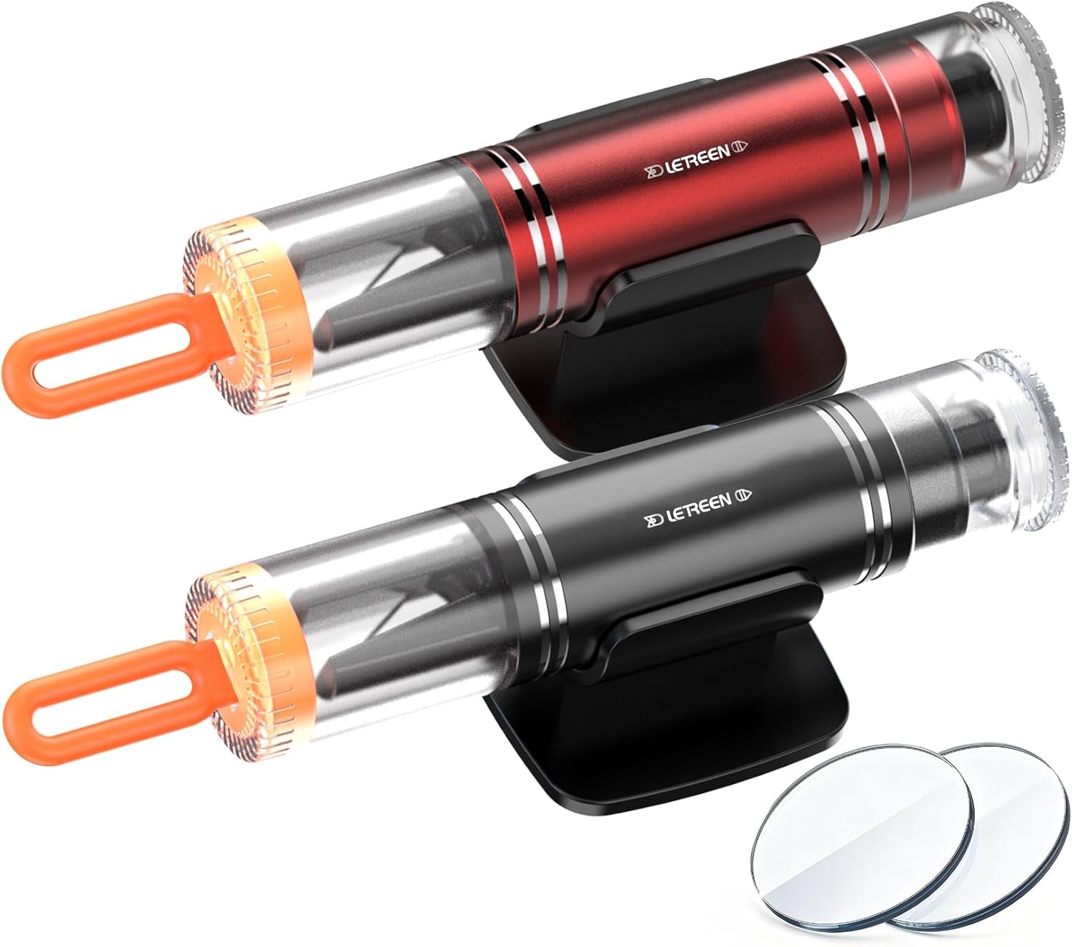 2 Pack Safe Hammer Glass Breaker, Car Window Breaker and Seatbelt Cutter, Emerge