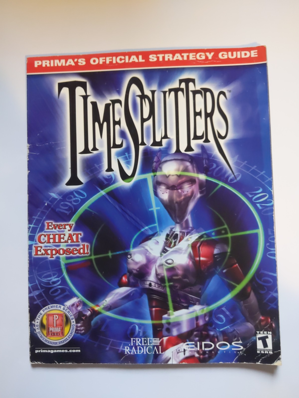 Timesplitters Prima Official Strategy Guide Sony Playstation 2 Eidos