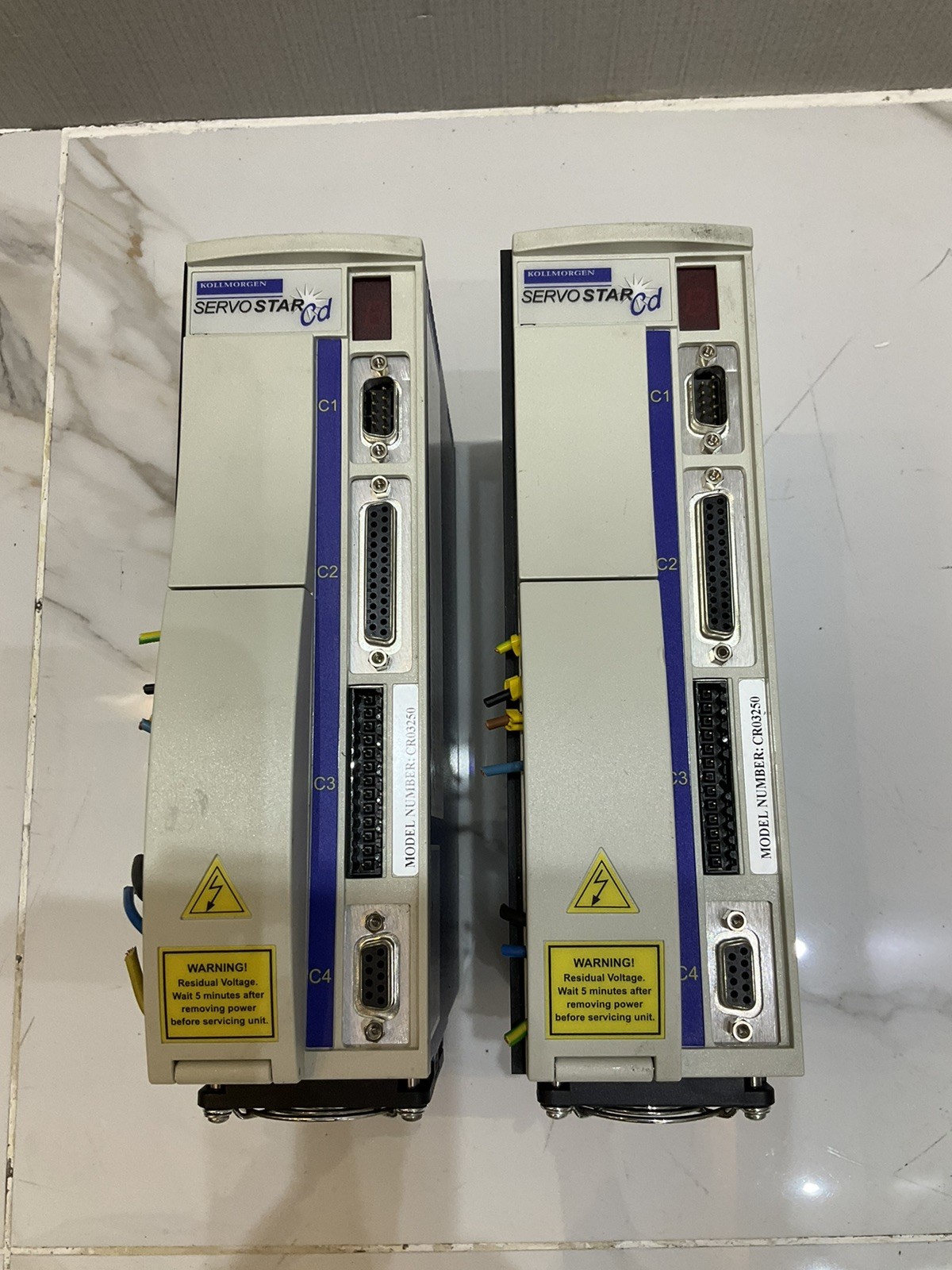 Kollmorgen CR03250 Servostar CD Servo Drive PRD-0030000z-35 Rev M F/W 4.3.1