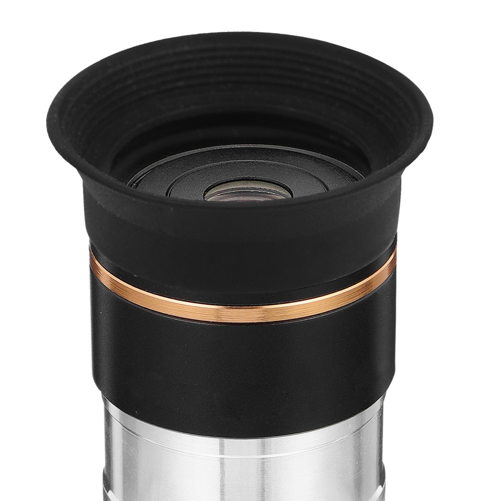 2Pcs Adjustable Rubber Telescope Eyepiece Guards Black Durable Light Filter