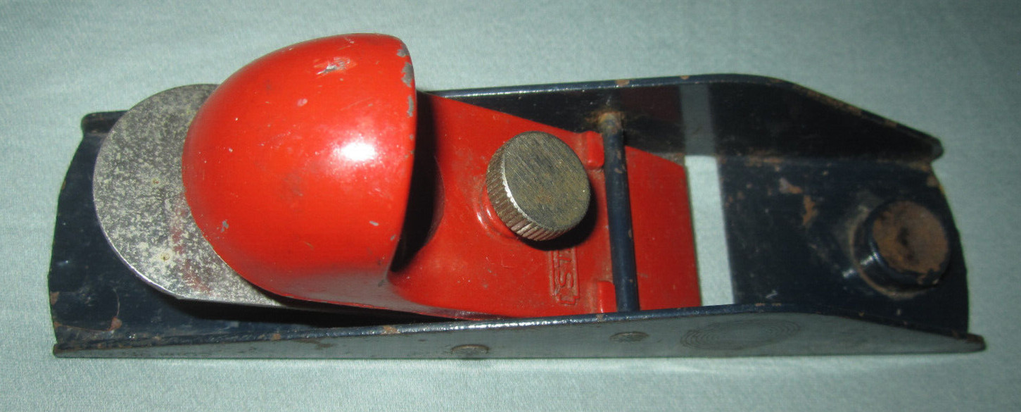 Vtg Stanley "Handyman" No. H102 block plane tool