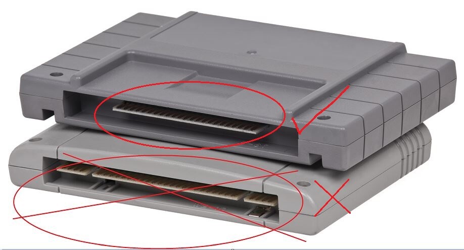 SNES Plastic Case Cart Shell Replacement Highest Quality - Super Nintendo GOLD