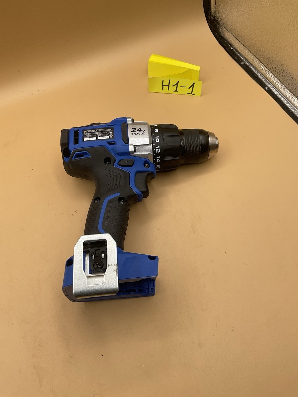 KOBALT TOOLS KDD 524B-03 1/2 DRILL/DRIVER NO BATTERY OR CHARGER (P18025153)