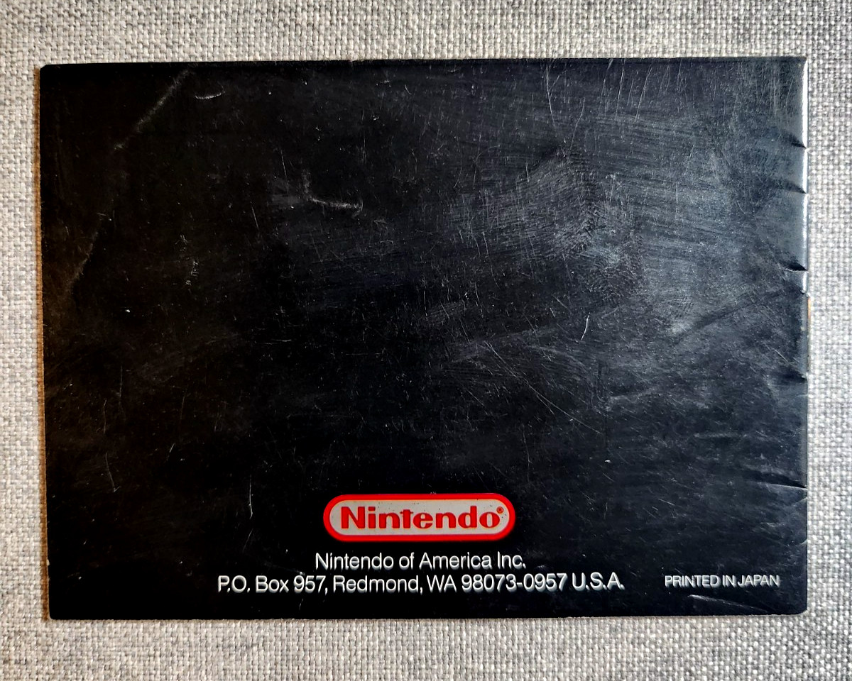 Solar Striker Instruction Booklet - Manual Only - GameBoy