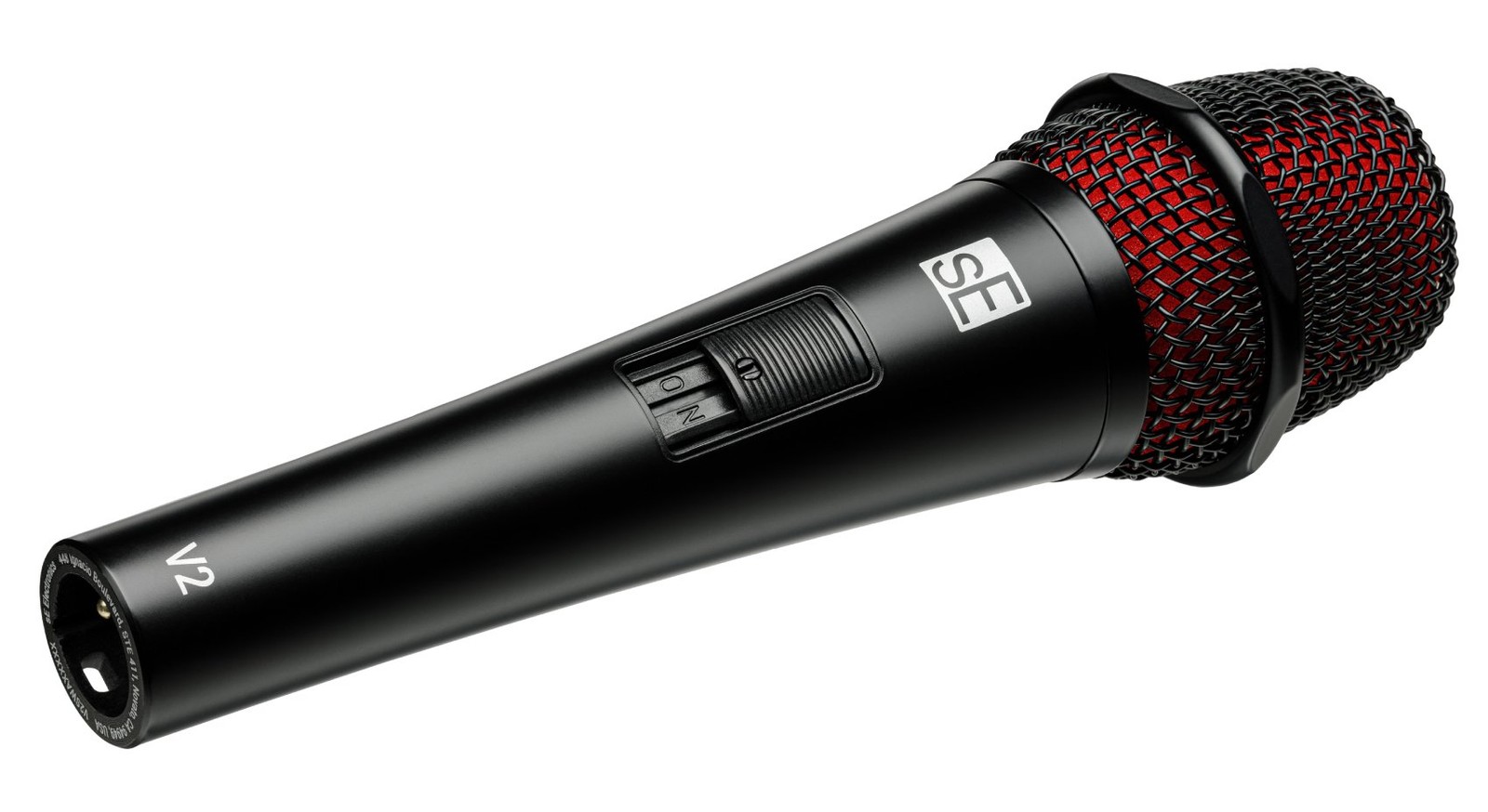 Se Electronics V2 SWITCH QTR Dynamic Microphone c w/XLR-1/4” TS Cable+Windscreen