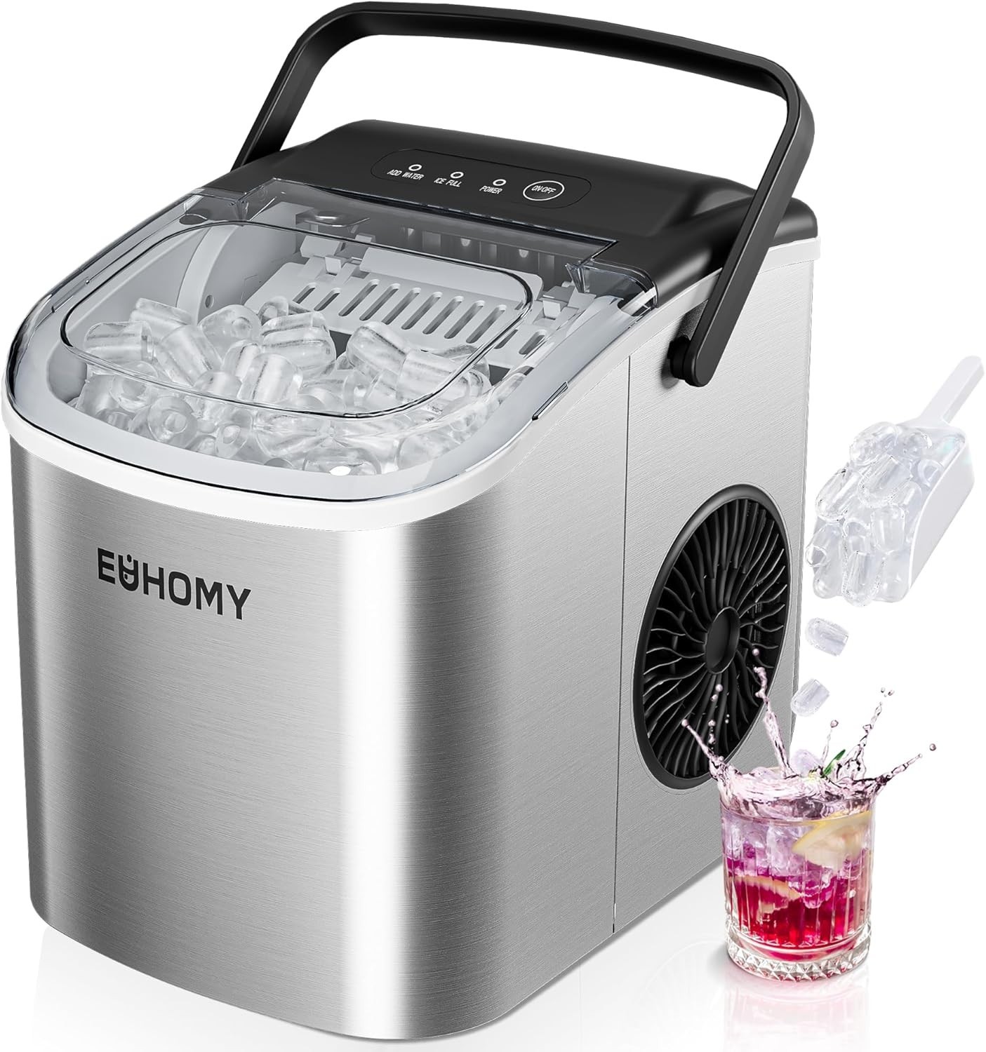 Reliable Ice Maker Machine with R600a Refrigerant for Optimal Performance