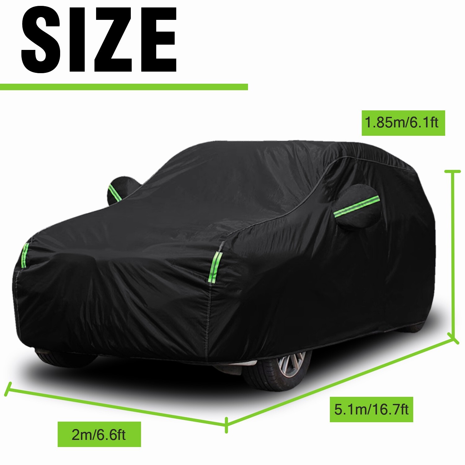 For Cadillac SRX XT5 Full Car Cover Waterproof Dust UV All Weather Protection