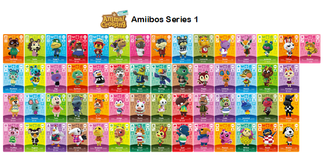 Animal Crossing ACNH Amiibo Cards AUTHENTIC - Series 1 (#001-100) [US] YOU PICK