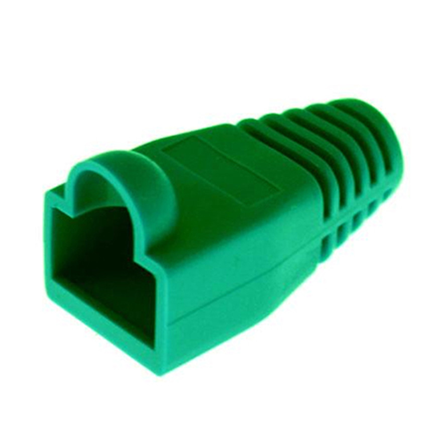 Platinum Tools 100031GR-BG 5.5 mm Max OD Cat5e Rj45 Boot, Green, Bag of 25