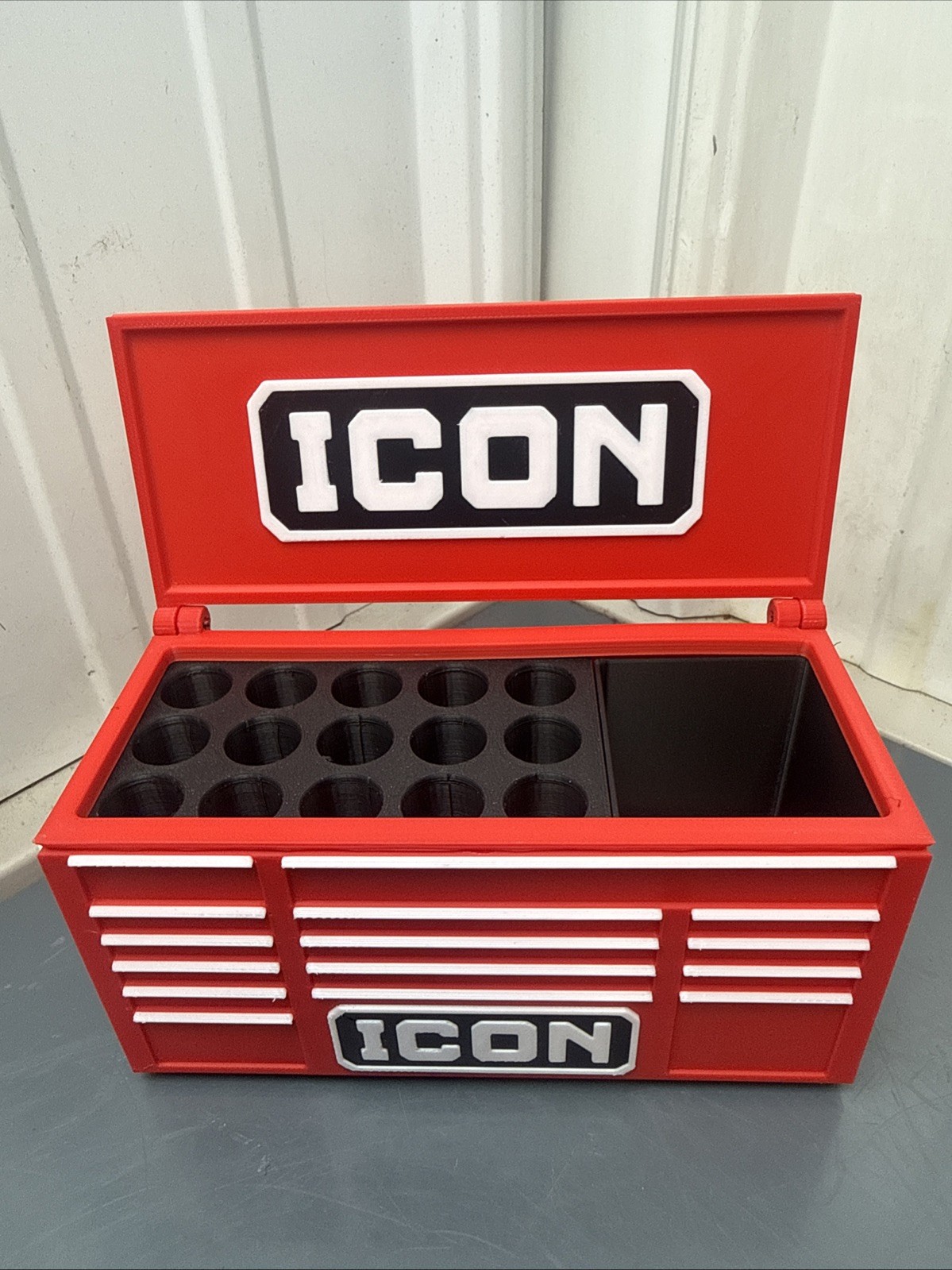 ICON Workbench Toolbox Pen Holder – Tool Box Organizer for Desk Harbor Freight