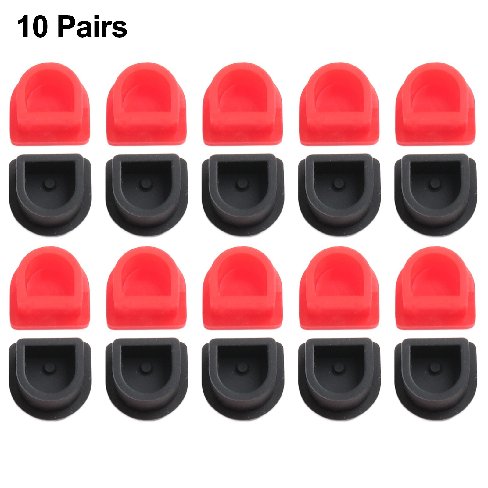 For Anderson Connector Weather Resistant Pack of Twenty Pieces Red Black