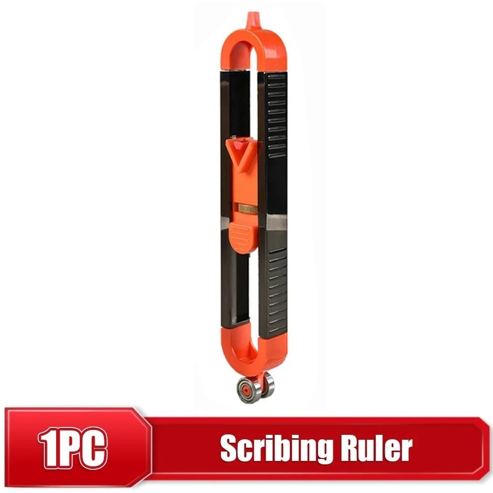 New Profile Scribing Ruler Contour Gauge with Lock Adjustable Locking Precise Wo