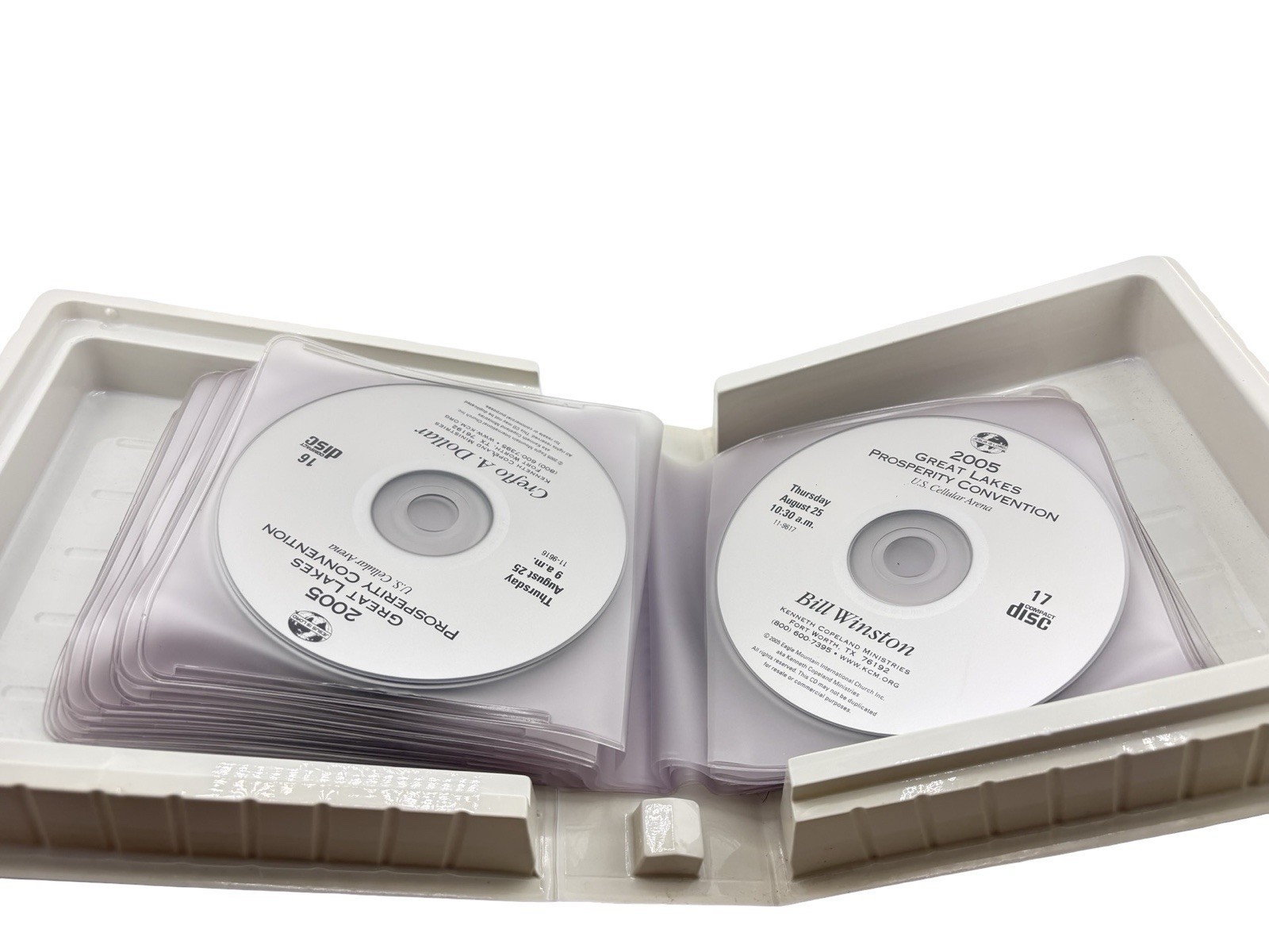 2005 Great Lakes Prosperity Overflow Convention Kenneth Copeland 31 CD Set