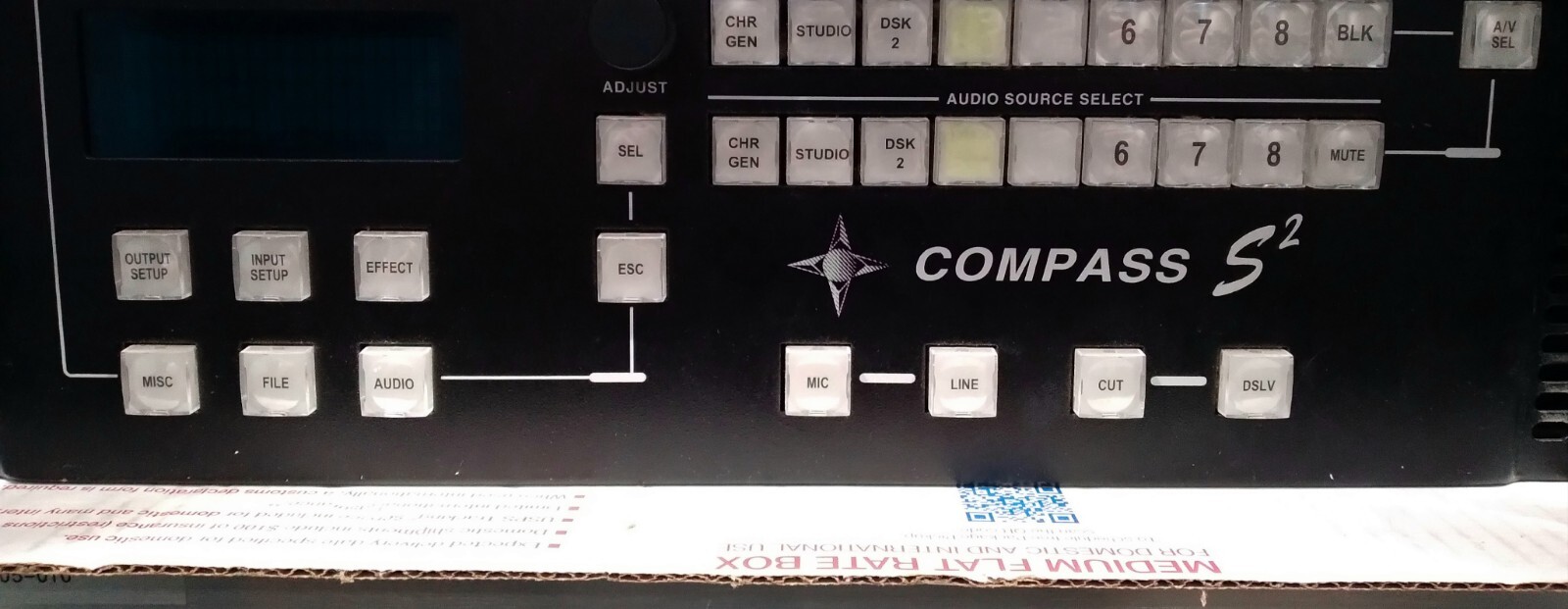 FSR COMPASS S2 PROFESSIONAL SEAMLESS PRESENTATION SWITCHER-TESTED-PACKAGED WELL!