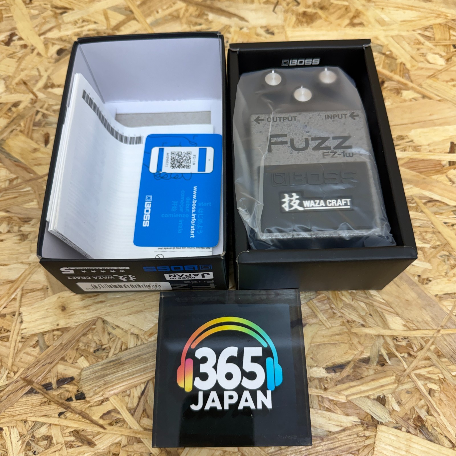 BOSS FZ-1W Fuzz WAZA CRAFT Vintage Moden Guitar Effects Pedal New