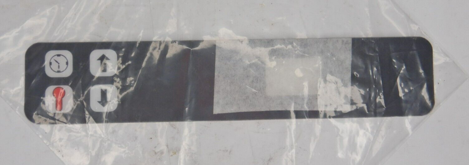 OEM Carter Hoffmann Mc Front Control Overlay 18312-0269