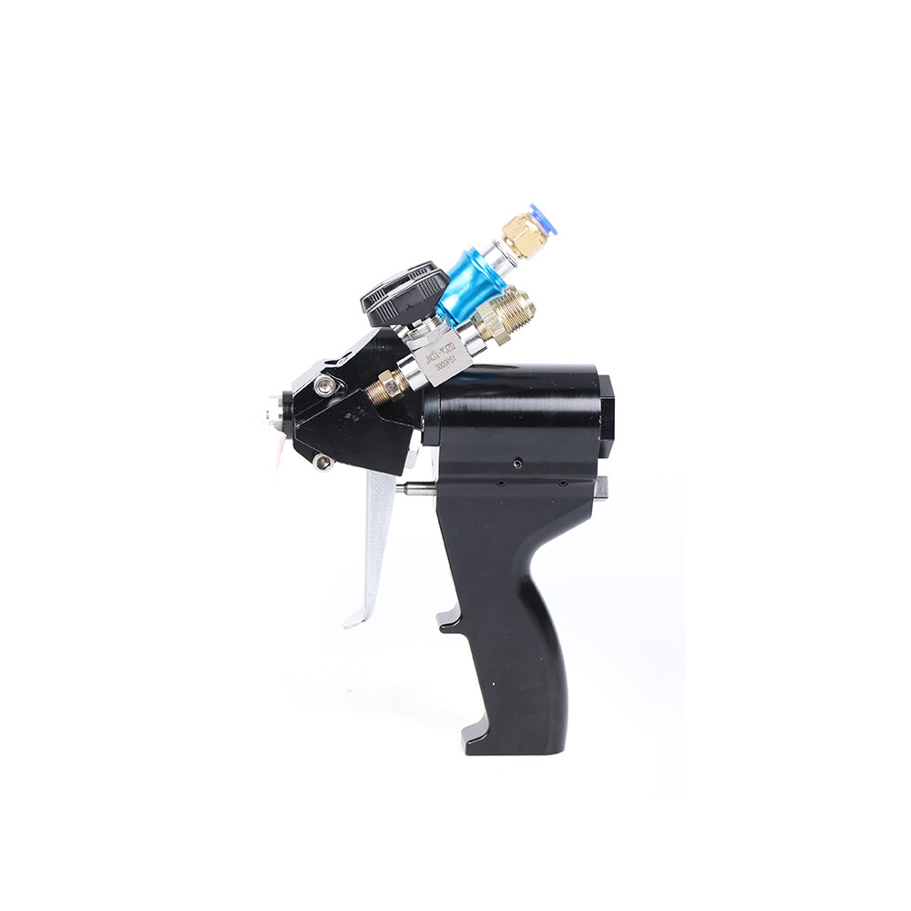 Portable Polyurethane P2 PU Foam Spray Gun Self Cleaning Air Purge Spray Gun