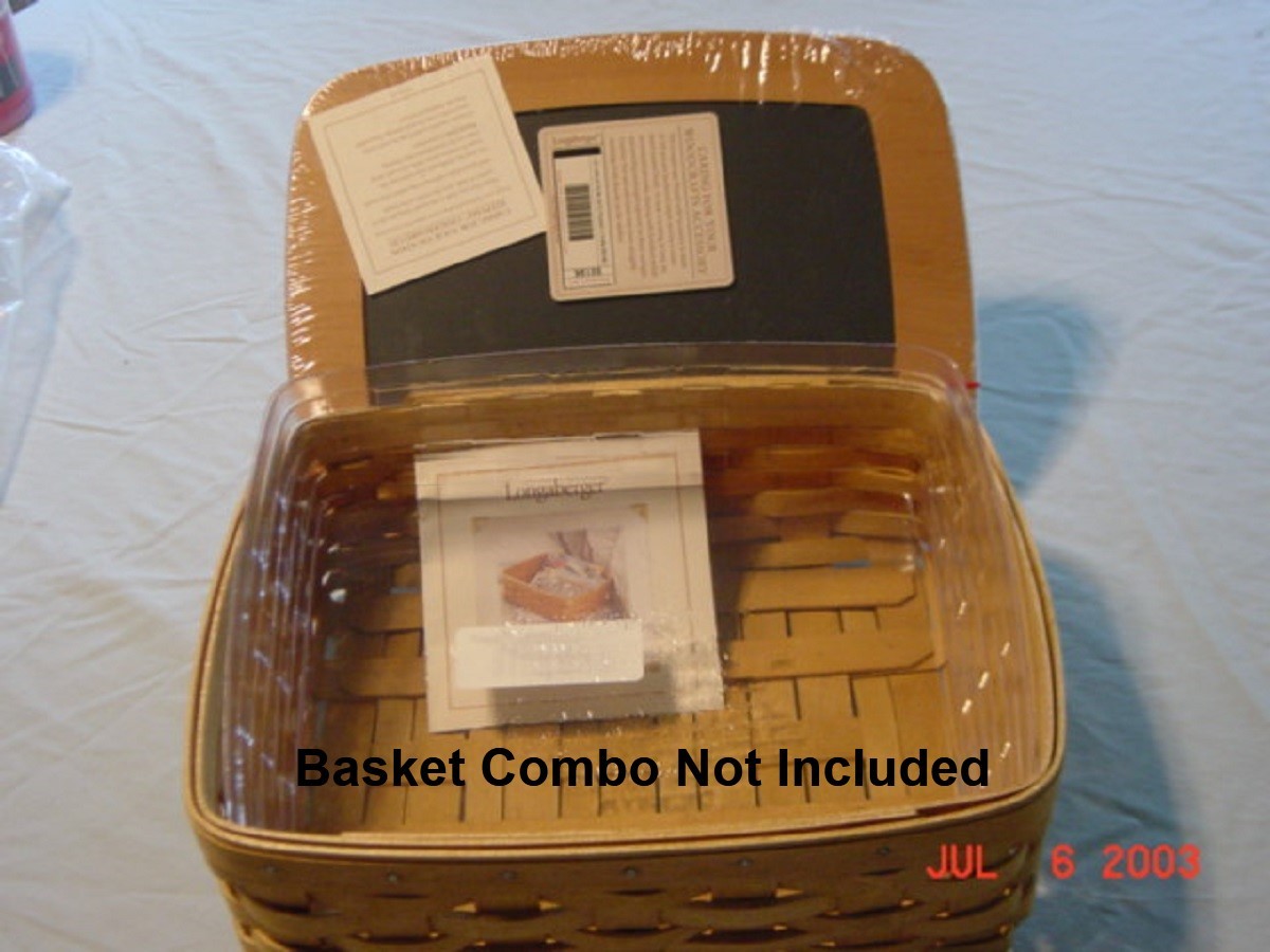 Longaberger 2003 Vacation Keepsake Basket Ivy Green Solid Liner #2054286 - NEW