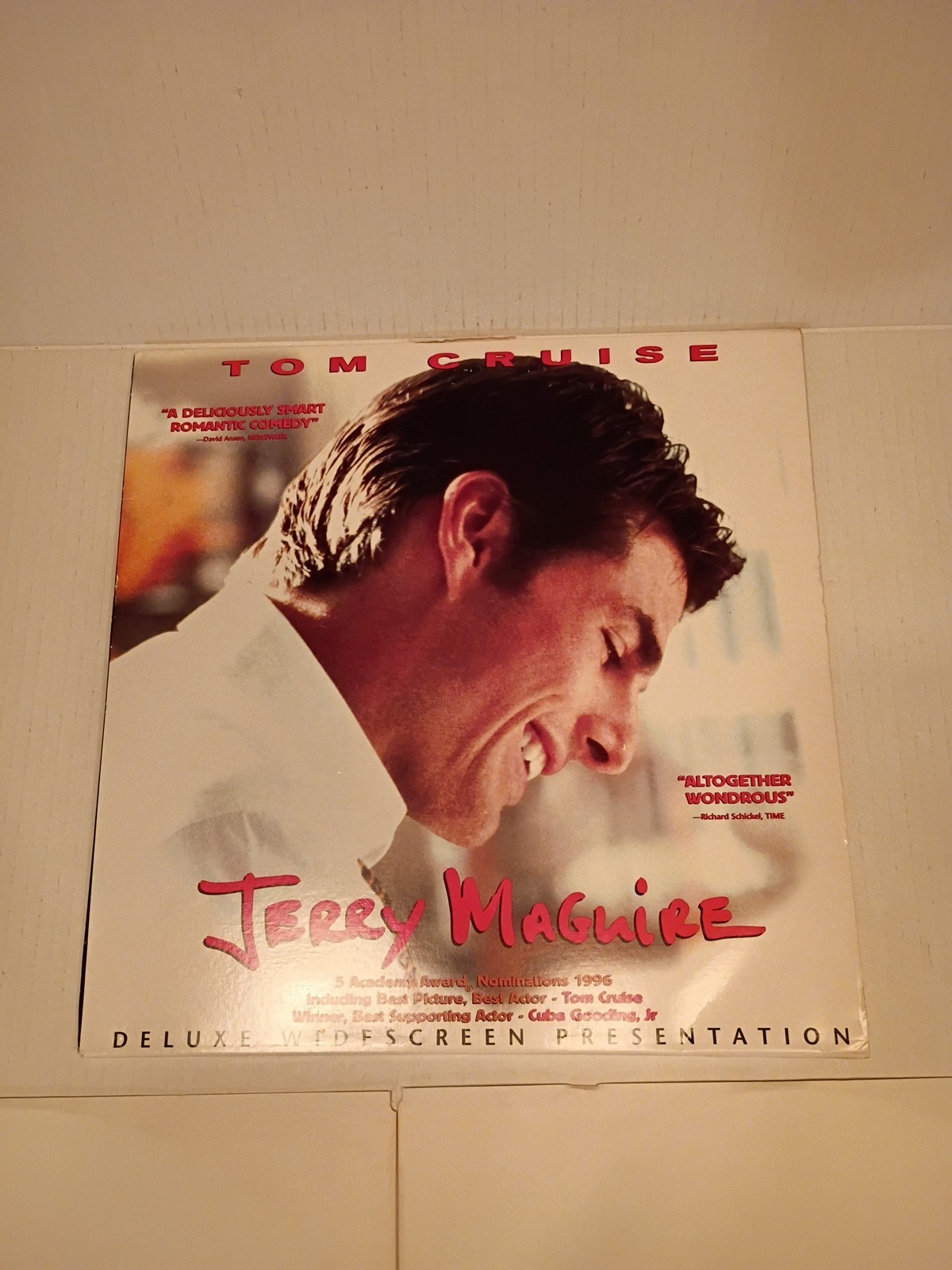 JERRY MACQUIRE Deluxe Widescreen Presentation Digital 2-Laser Disc Movie Set