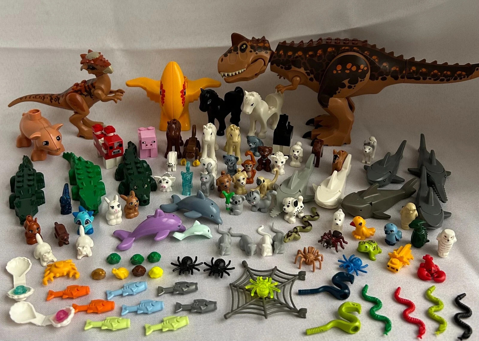 Lego YOU PICK Animal Minifigure Pet Lot - Dinosaur Dog Shark Cat