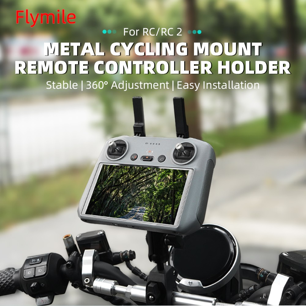 1/4 Expansion Adapter Bracket Riding Mount For DJI RC/RC 2 Remote Controller
