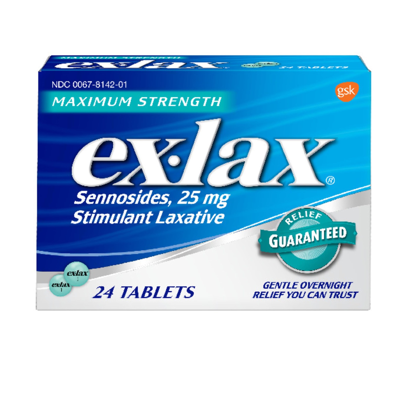 Maximum Strength Stimulant Laxative Constipation Relief Pills for Occasional ...