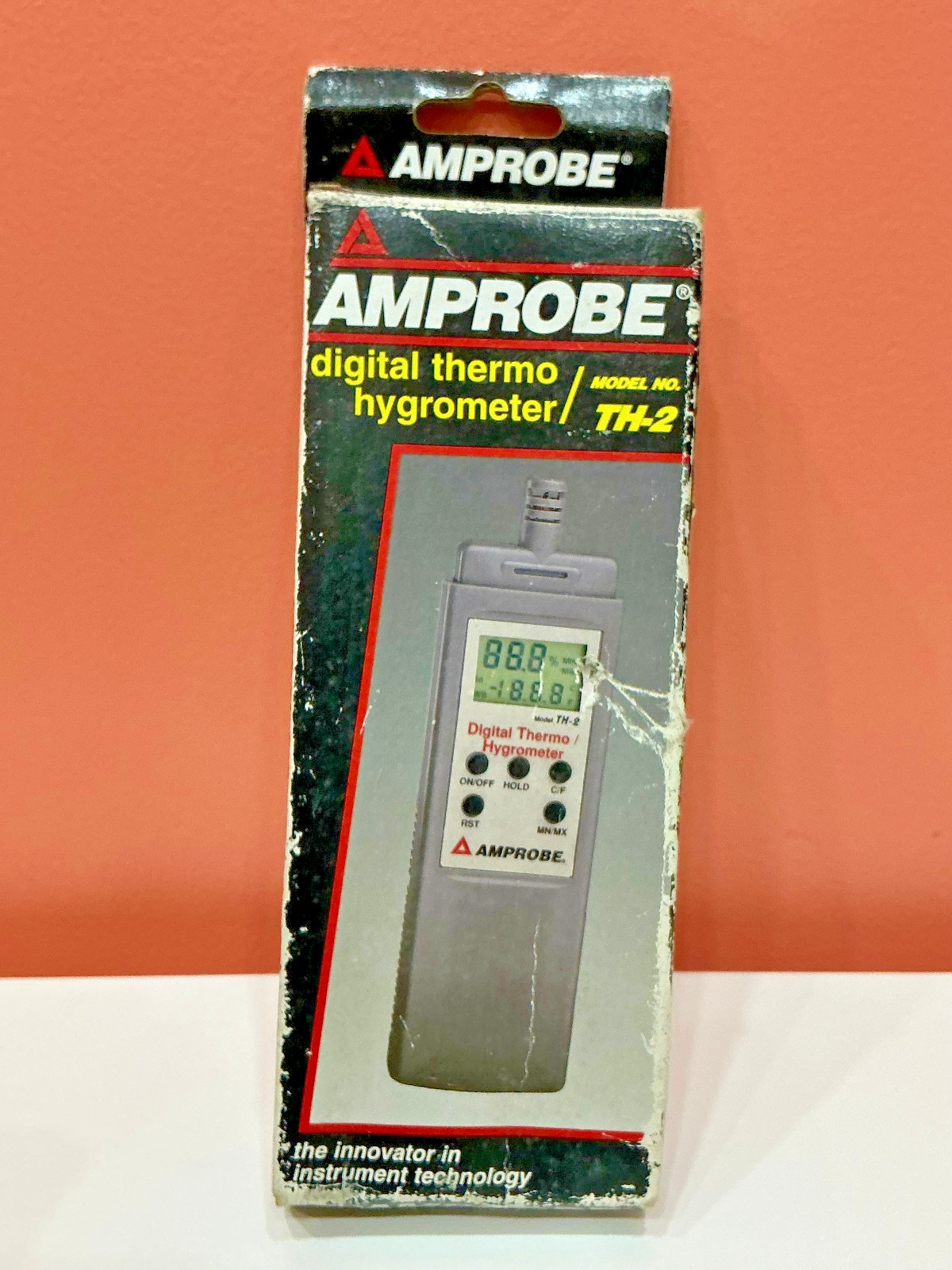 Amprobe TH-2 Digital Thermo-Hygrometer Humidity & Temperature Meter with Box
