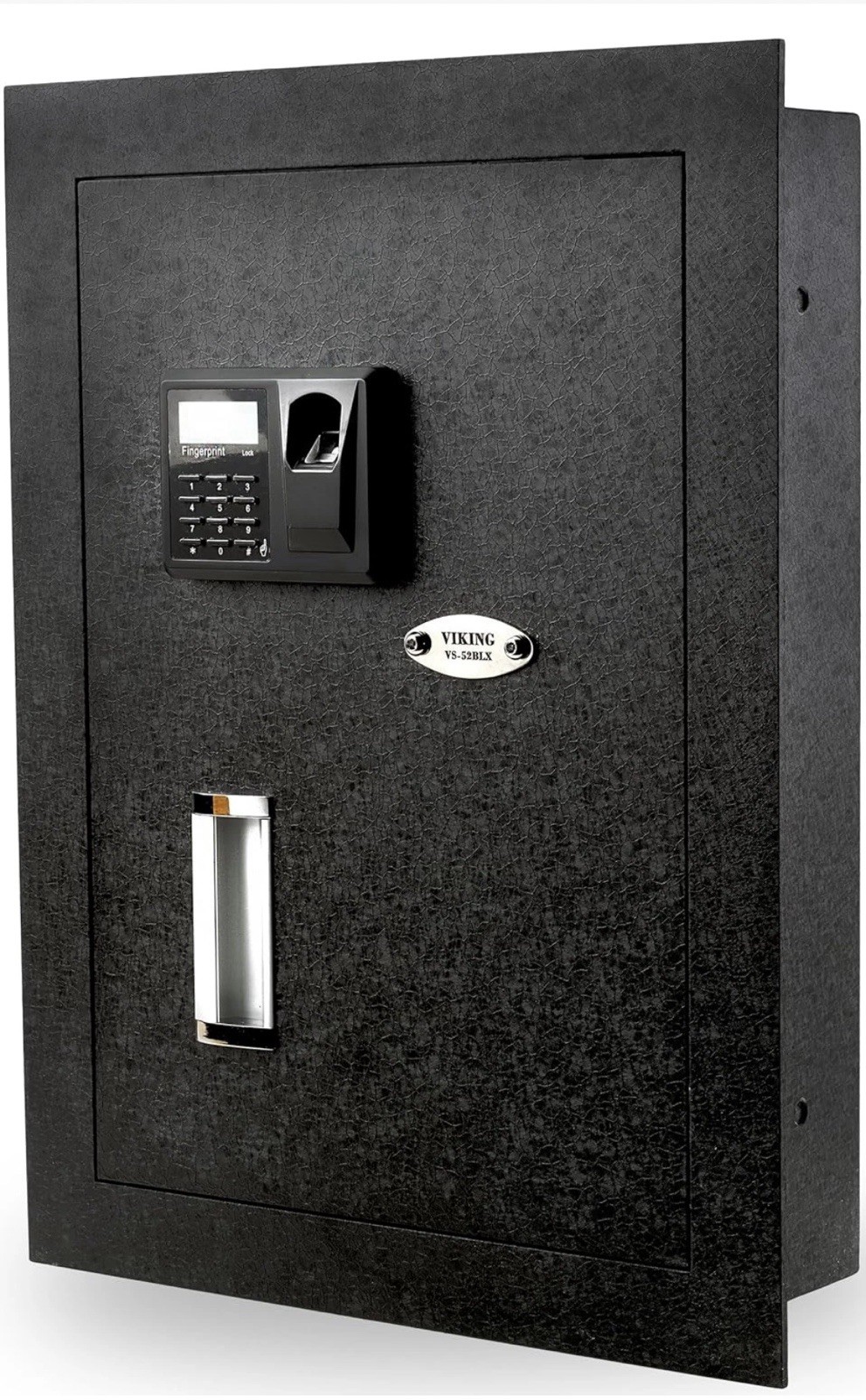 Viking Security Safe VS-52BLX Heavy Duty Hidden in Wall Biometric Fingerprint