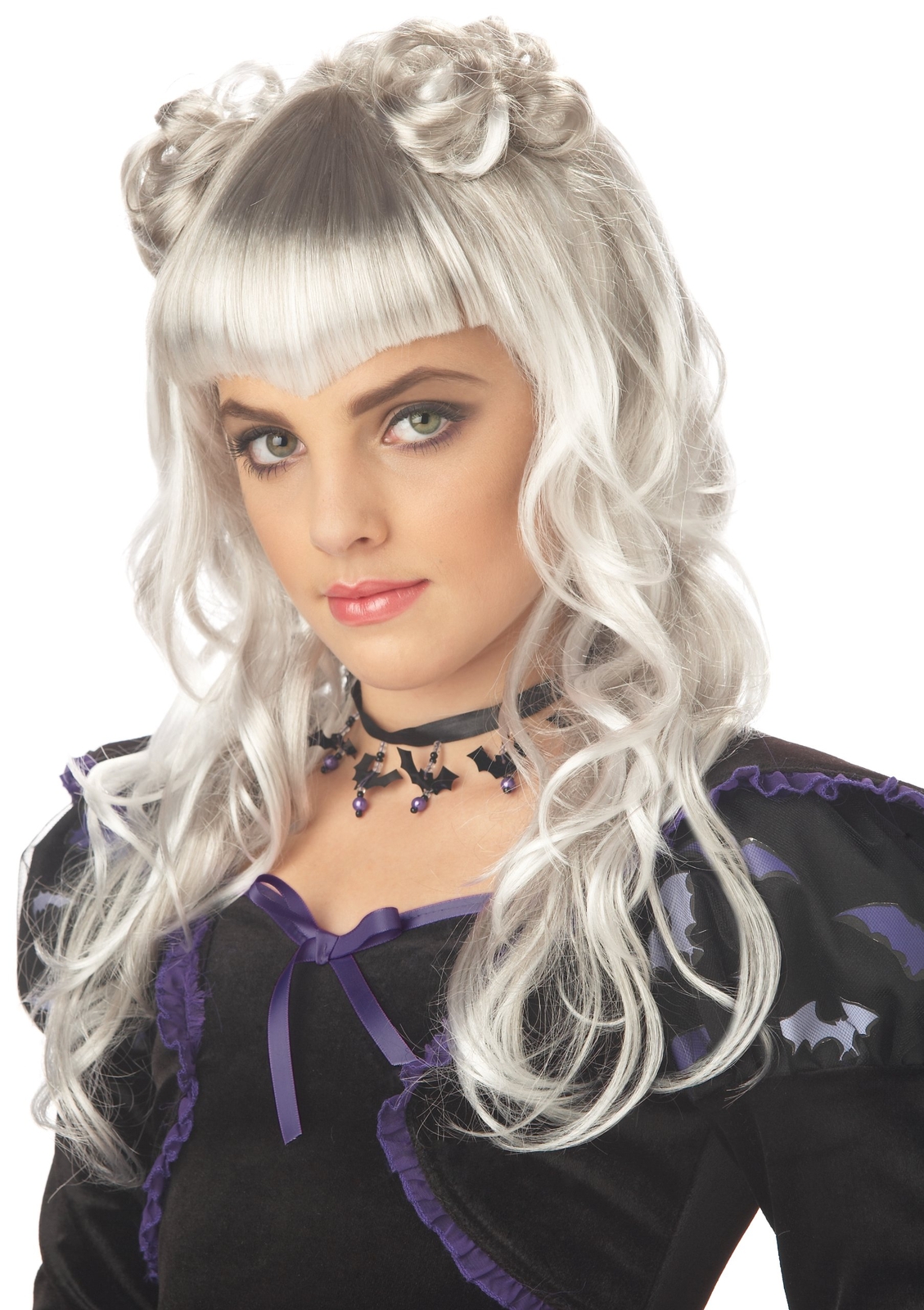 California Costumes - Women's Moonlight Wig - Grey/Silver - Costume Accessory