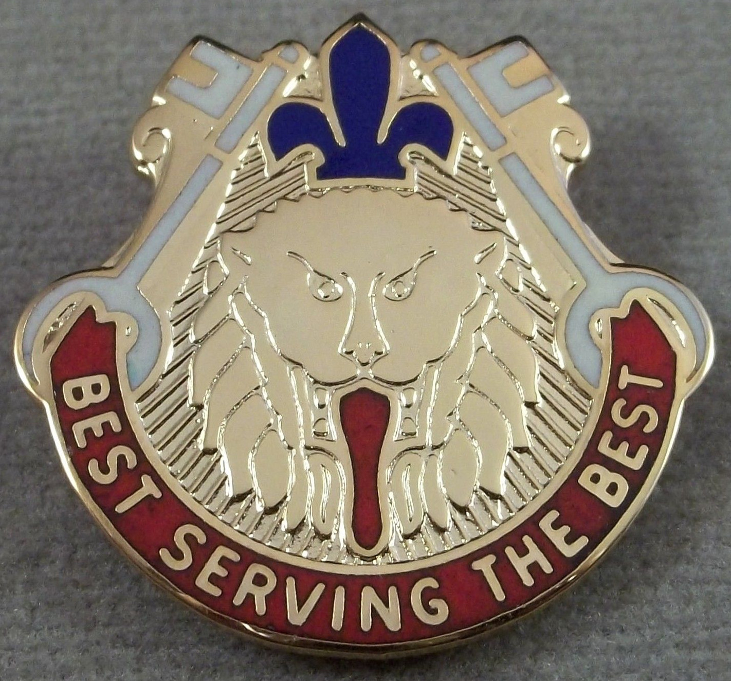 US Army 561st Support Battalion Unit Crest Insignia - G - 23
