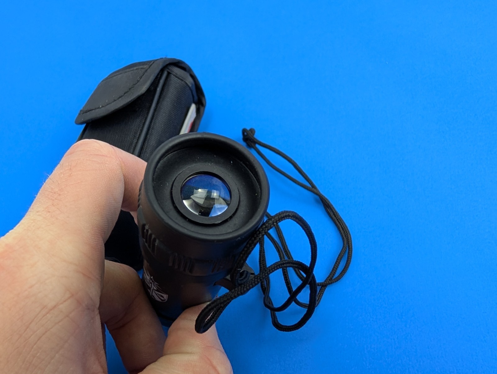 Single Binocular Monocular Golf Viewing Scope with Slazenger Case