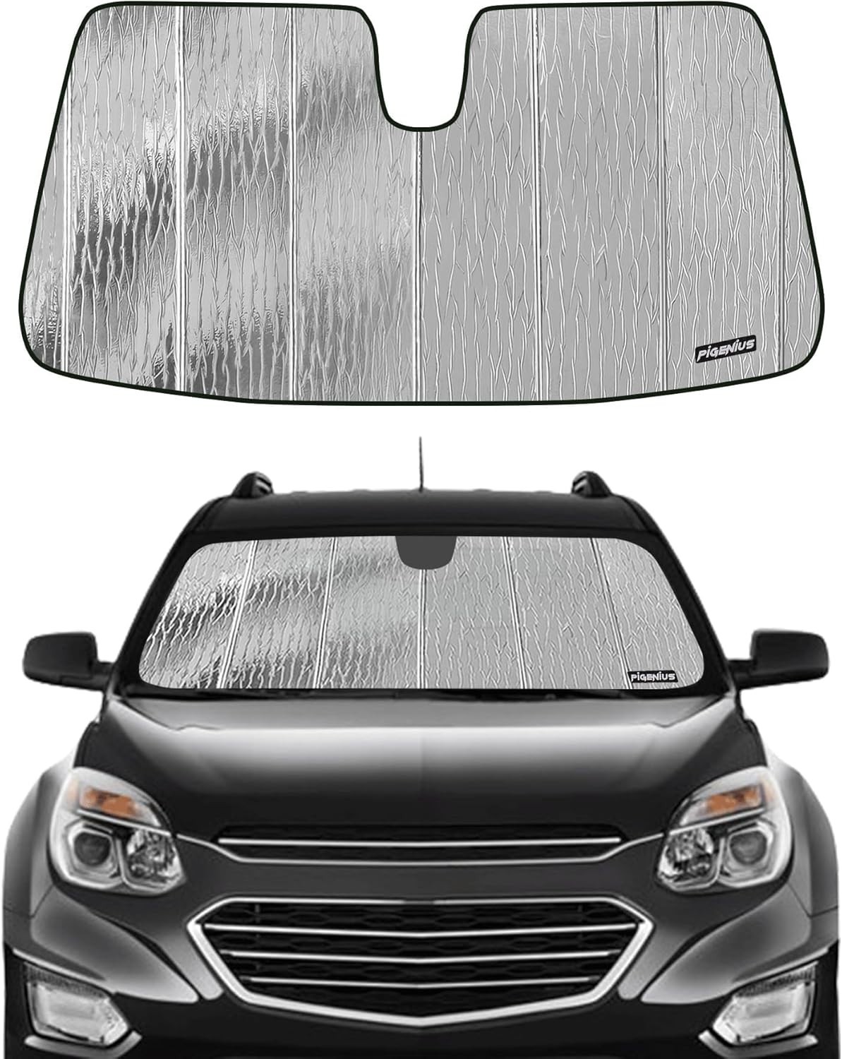 Windshield Sun Shade for 10-17 Chevy Equinox GMC Terrain Front  Shield 2 Sided