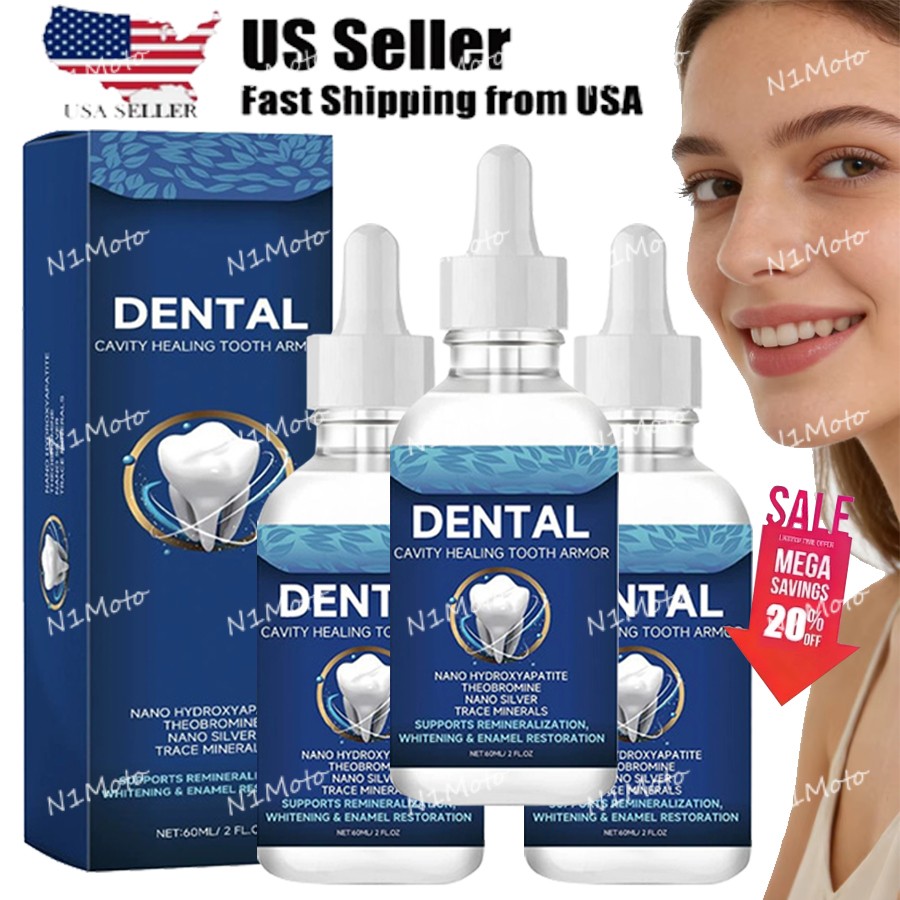 3PACK 60ml Tooth care solution Cavity Healing Tooth Armor NEW HOT ~US
