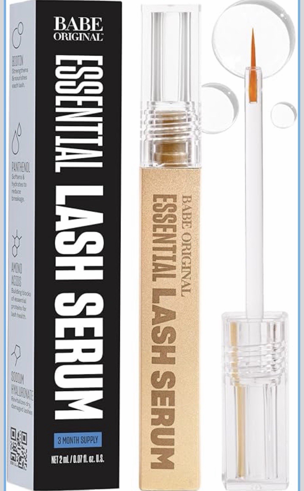 Babe Original Lash  - Fuller & Longer Looking Eyelashes .07 Fl Oz