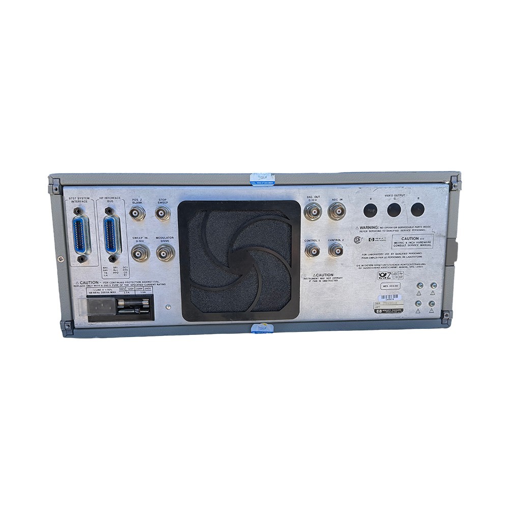 HP Keysight 8757E Scalar Network Analyzer 2-CH 75dB 110GHz GPIB System