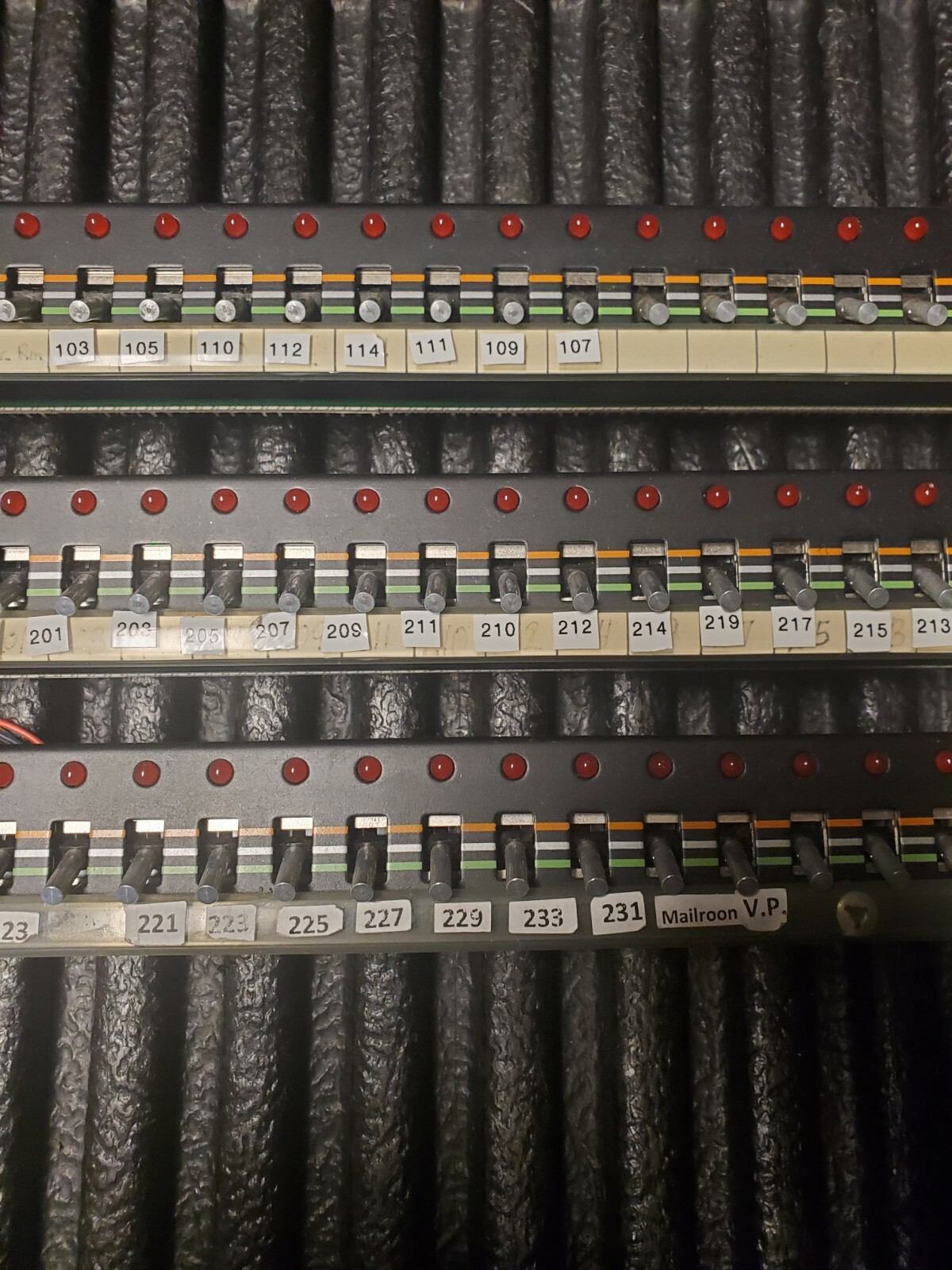 3 BOGEN COMMUNICATIONS INC KEY STATION INTERCOM SWITCH PANEL SBA 225