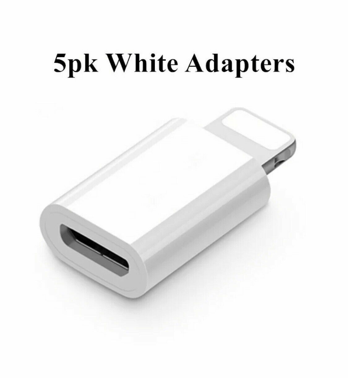 Micro USB to 8Pin Data Cable Adapter android to iPhone Converter LOT For iPhone