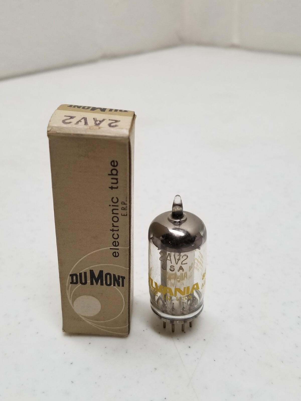Sylvania 2AV2 Vacuum Tube NOS EL4
